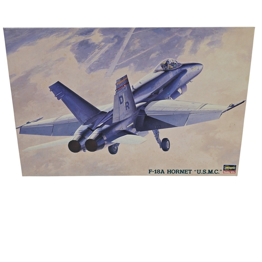 Hasegawa F-18A Hornet USMC 1/48 P25 07025 NOS Japan Model Kit OPEN Parts‎ Sealed